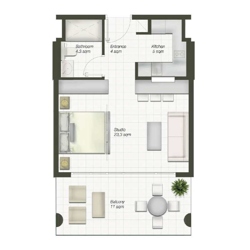 Apartments plan