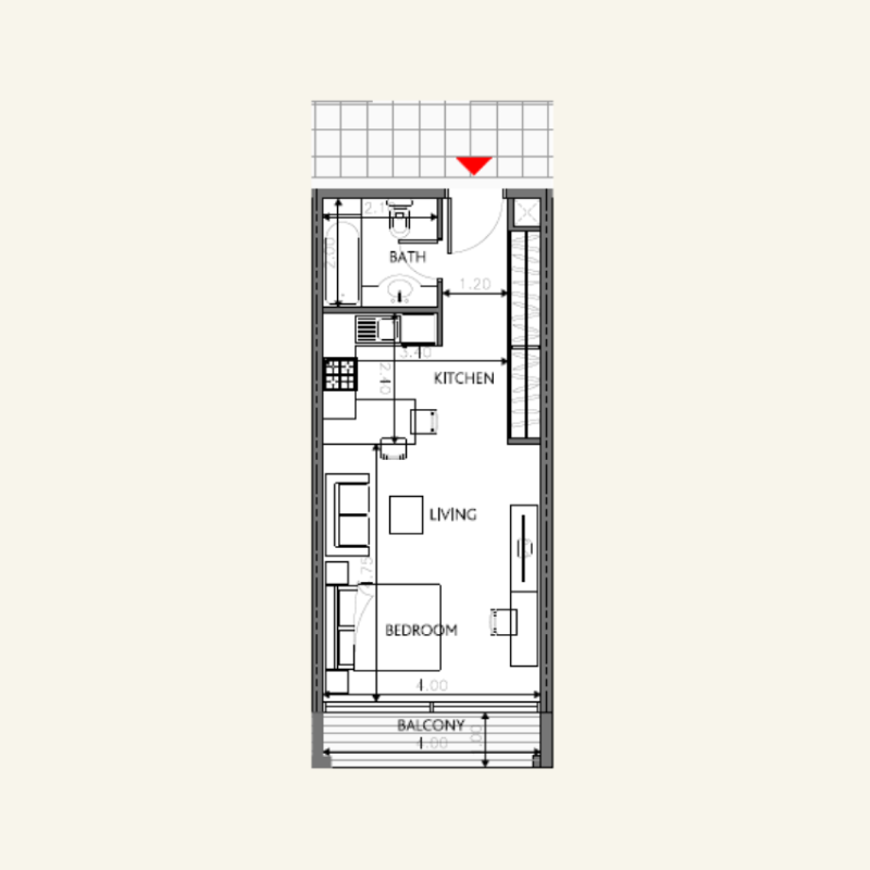 Apartments plan