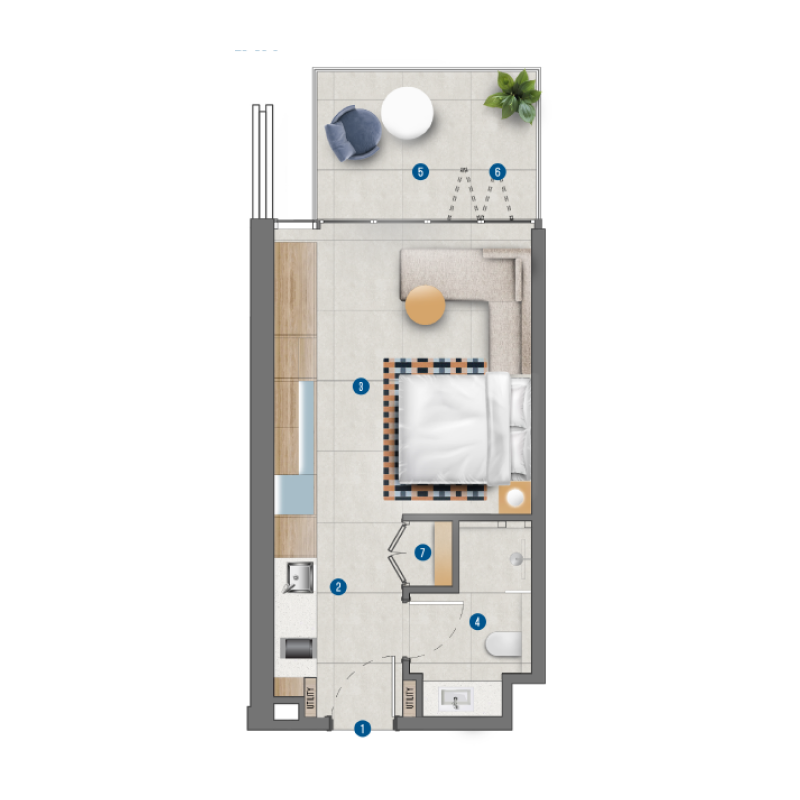Apartments plan