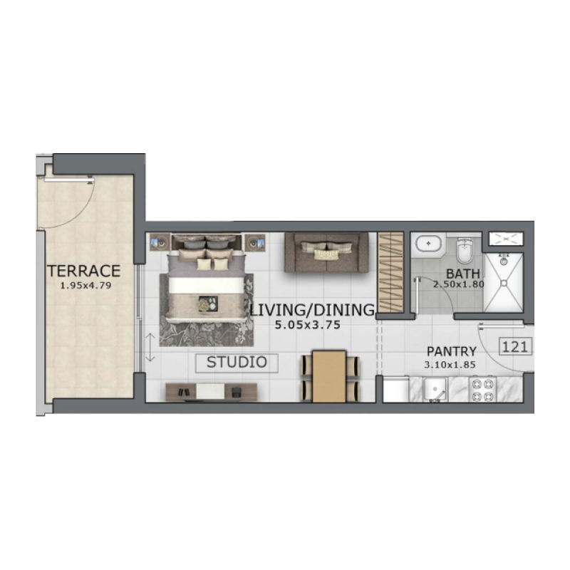 Apartments plan