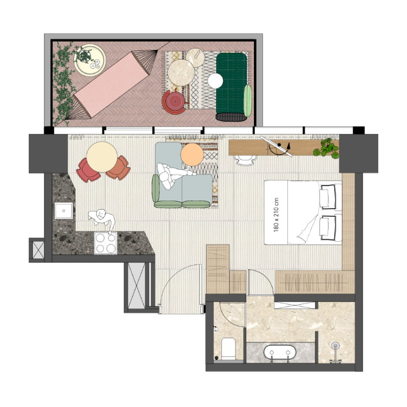 Apartments plan