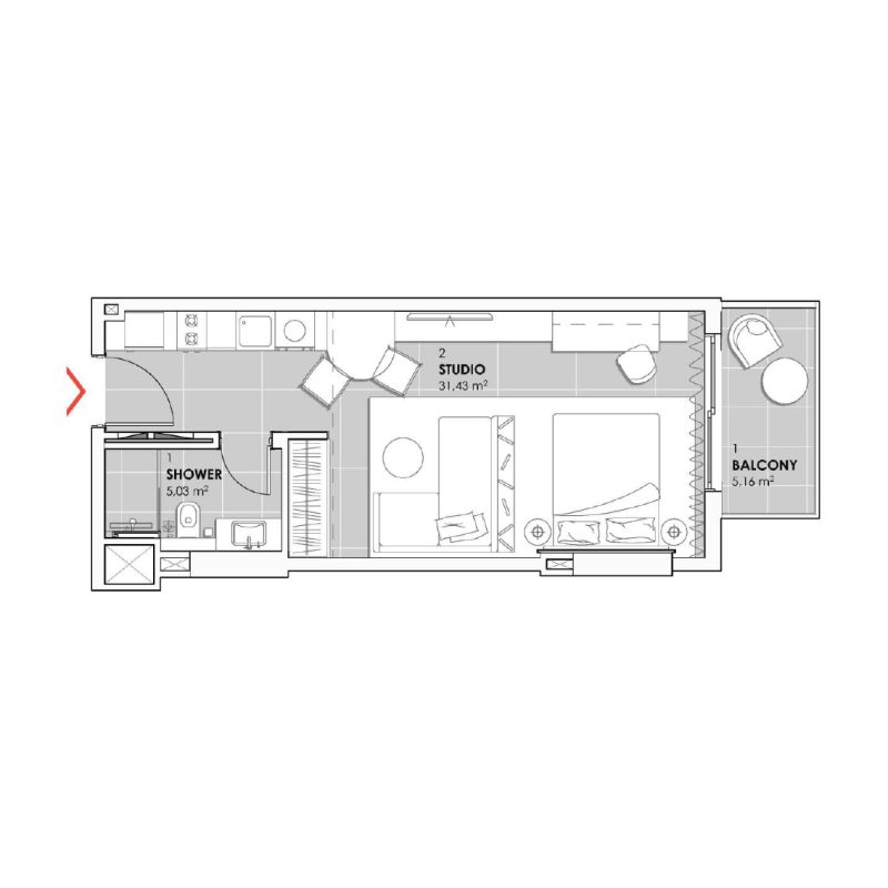 Apartments plan