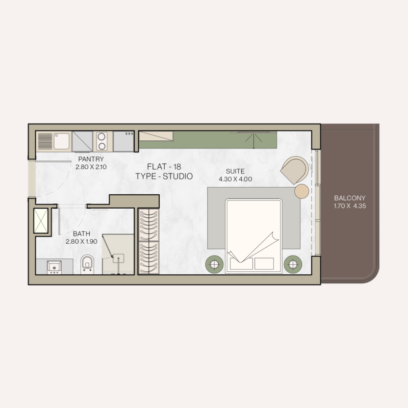 Apartments plan