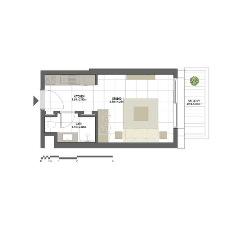 Apartments plan