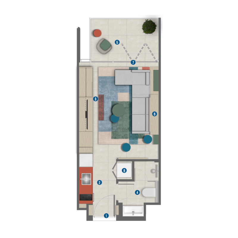 Apartments plan