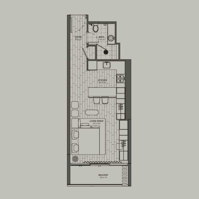 Apartments plan
