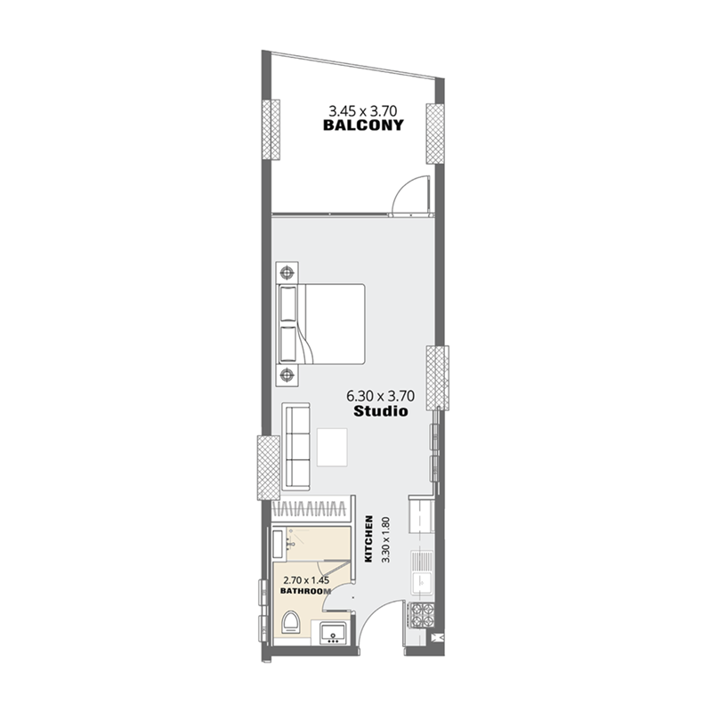 Apartments plan