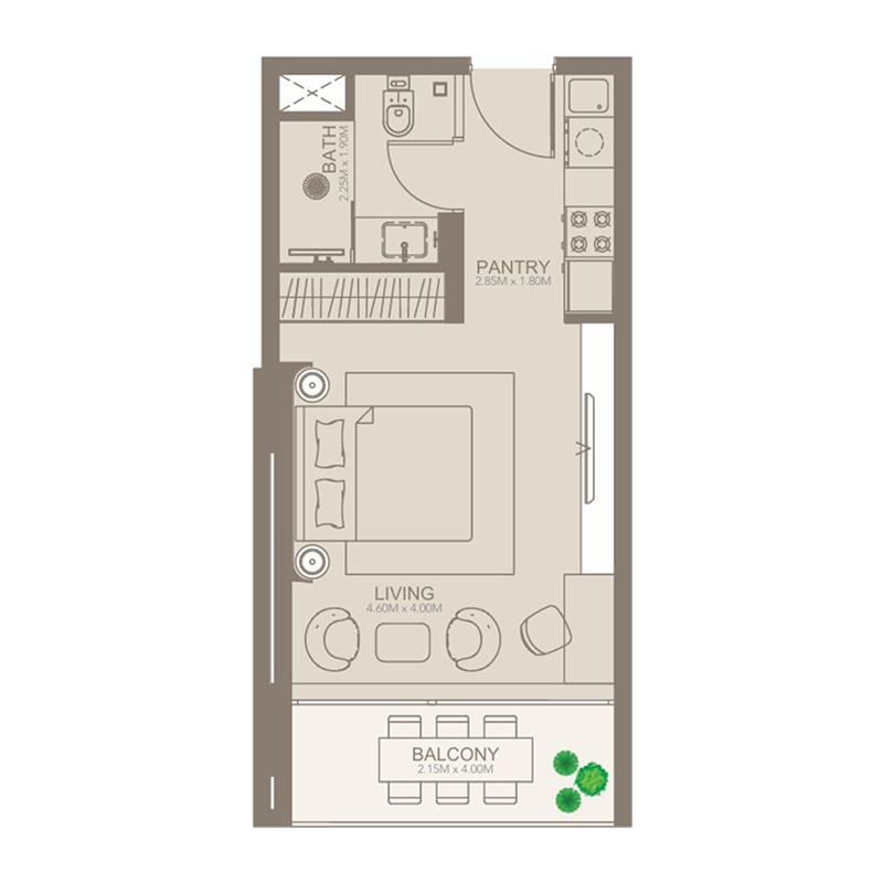 Apartments plan