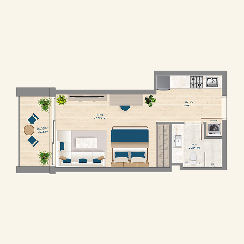 Apartments plan