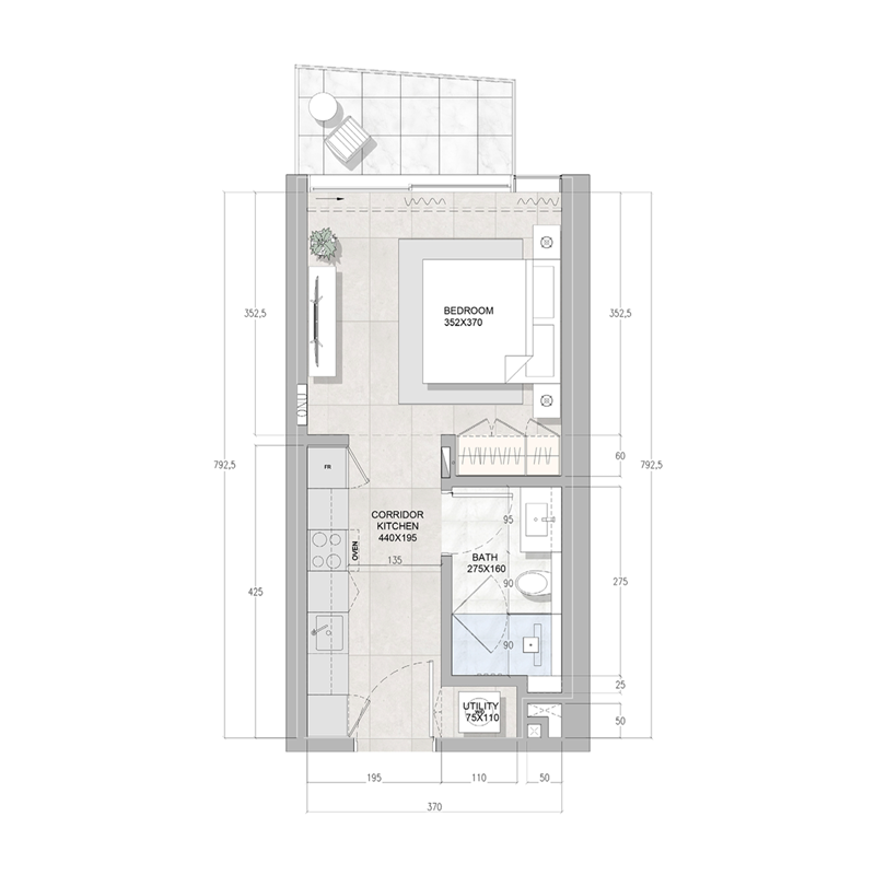 Apartments plan