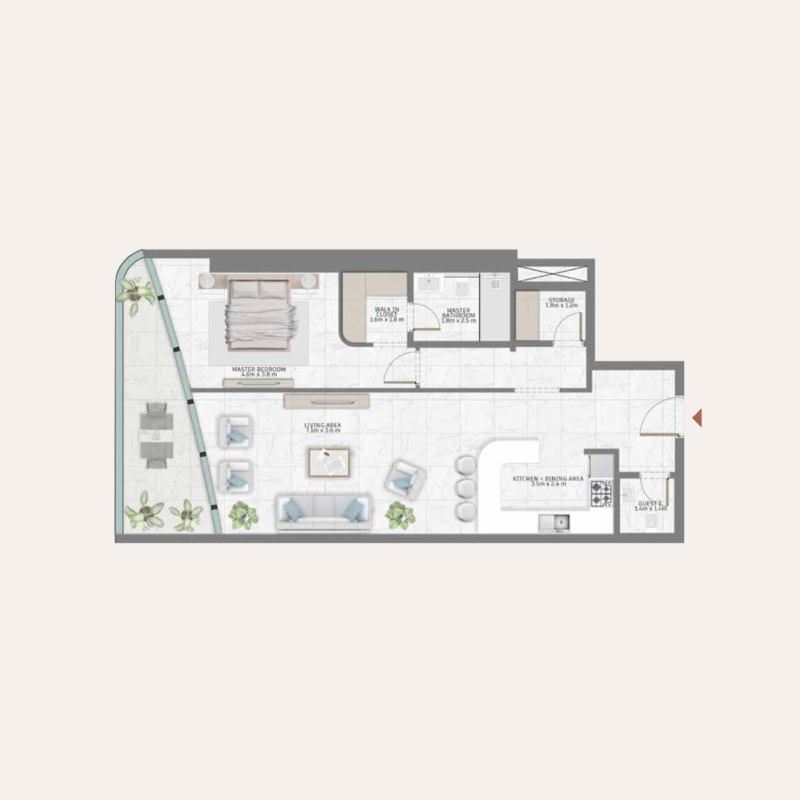 Apartments plan