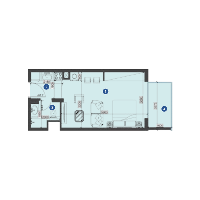 Apartments plan