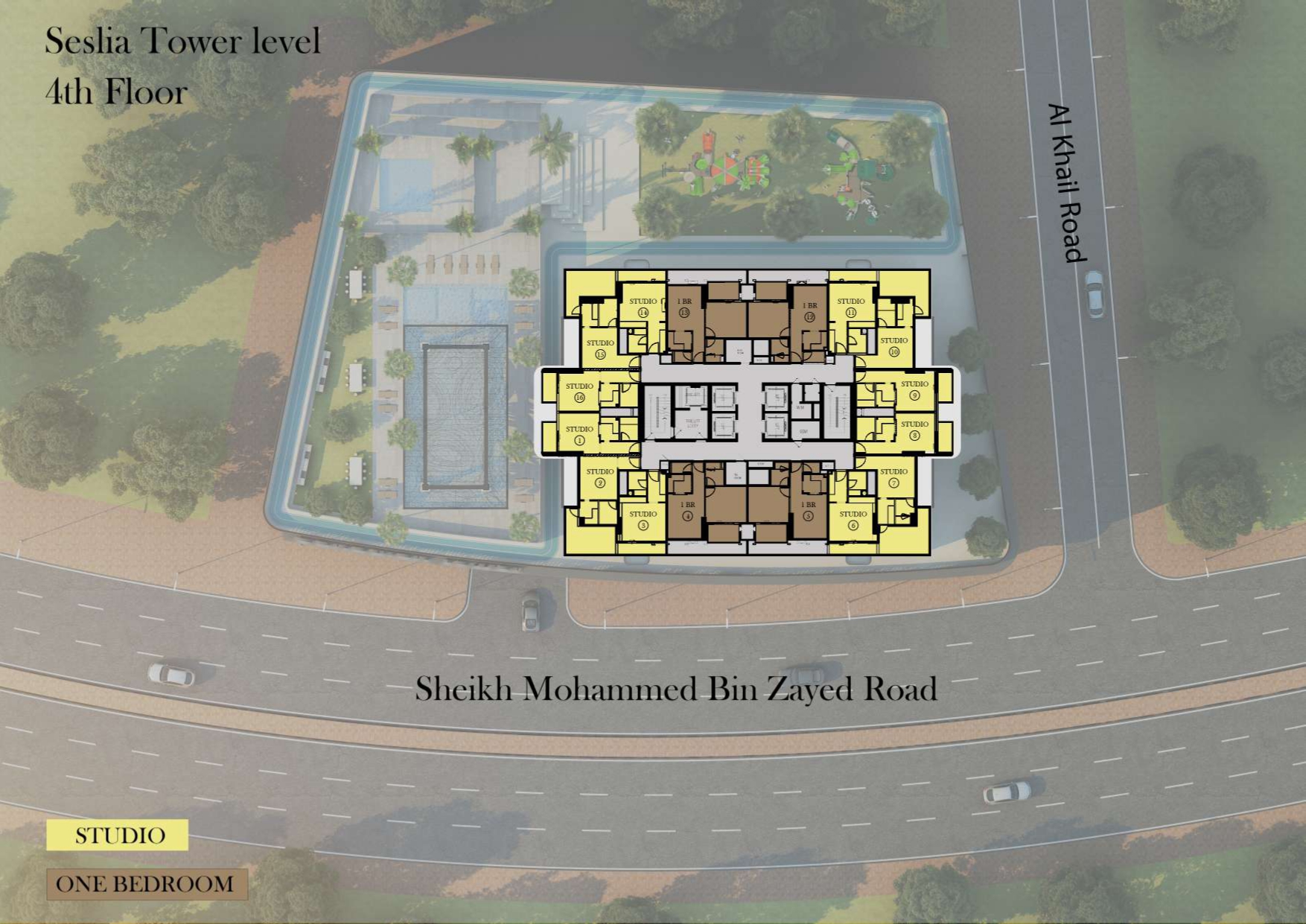 Seslia Tower master plan 1