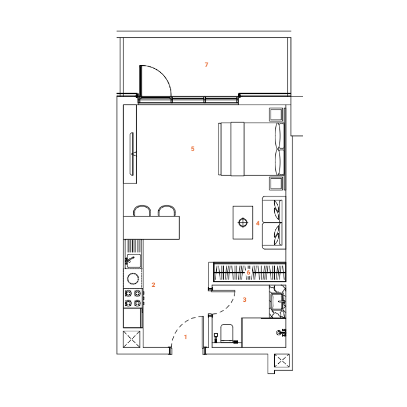 Apartments plan