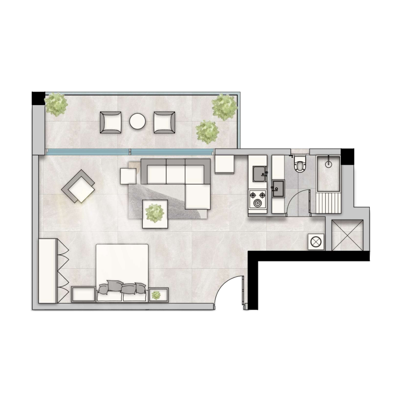 Apartments plan
