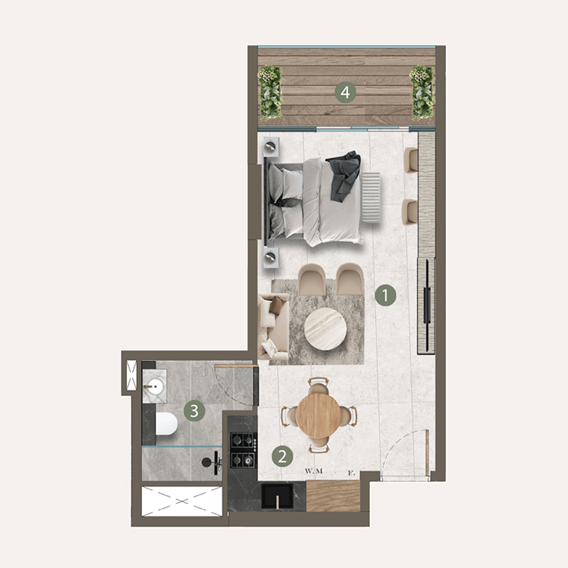 Apartments plan