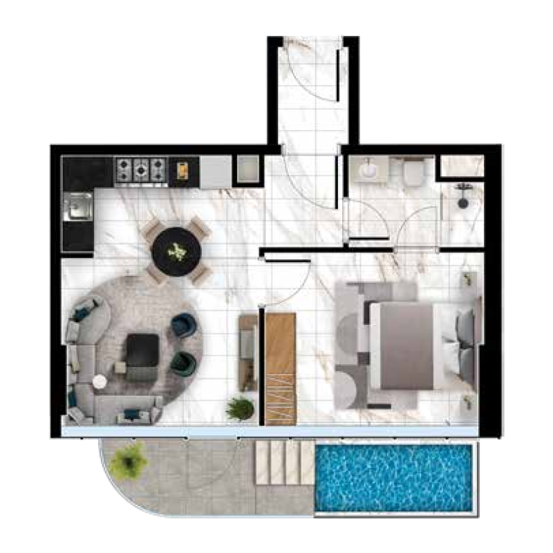 Apartments plan