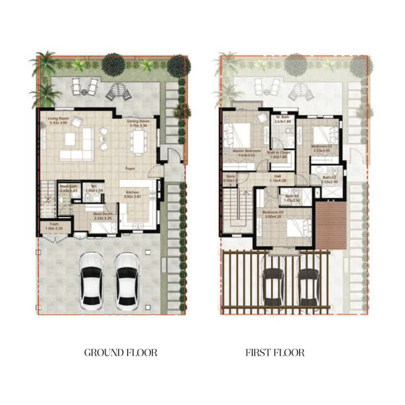 Townhouse plan