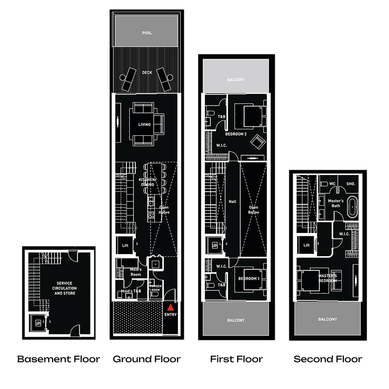 Townhouse plan
