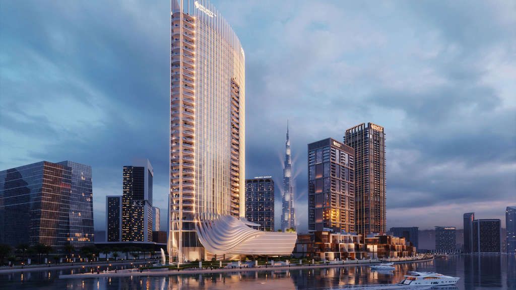 Peninsula Jumeirah living Business Bay architecture 4