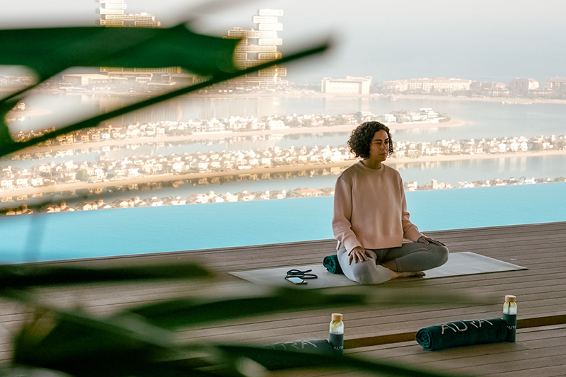 Yoga desk amenity image